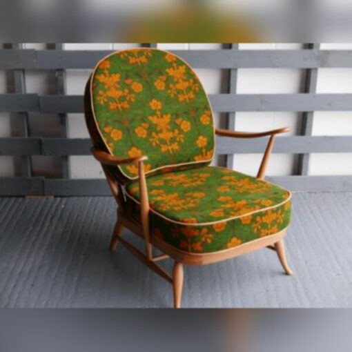 Ercol 203 Seat and Back Cushion in Nouveau Lansdowne Green