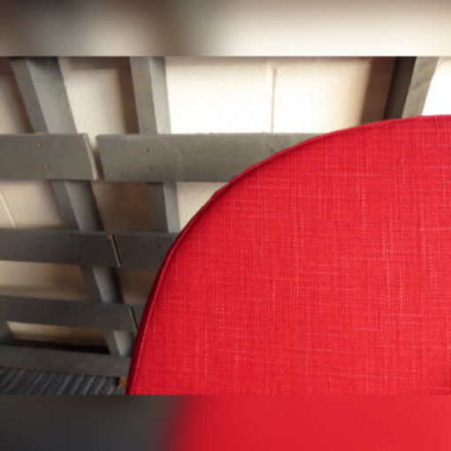 Ercol 203 Seat and Back Cushion in Apple Red - Image 4