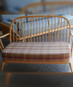 Ercol 203 2 Seater Seat Cushion in Stone & Porter, Balmoral Heather