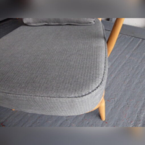 Ercol 203 Seat and Back Cushion in Silver Grey Thread - Image 3