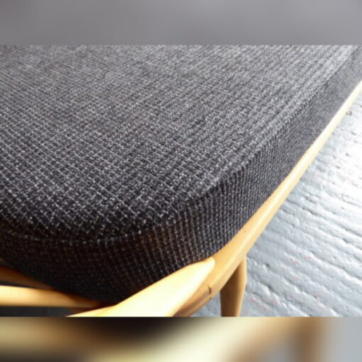 Ercol 355 Studio Couch Galgate Grey Complete set of Cushions and Covers - Image 6