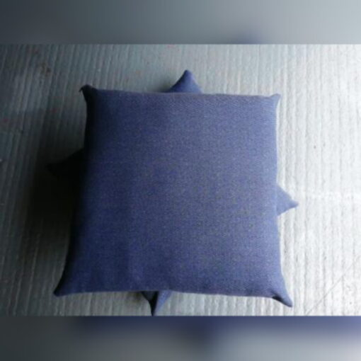 Massive Floor Cushion 36 x 36 inches Navy Checkerboard - Image 4
