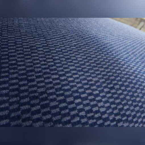 Massive Floor Cushion 36 x 36 inches Navy Checkerboard - Image 3