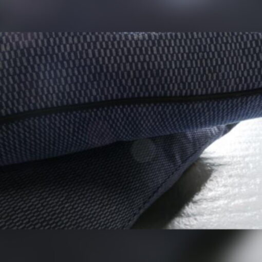 Massive Floor Cushion 36 x 36 inches Navy Checkerboard - Image 6