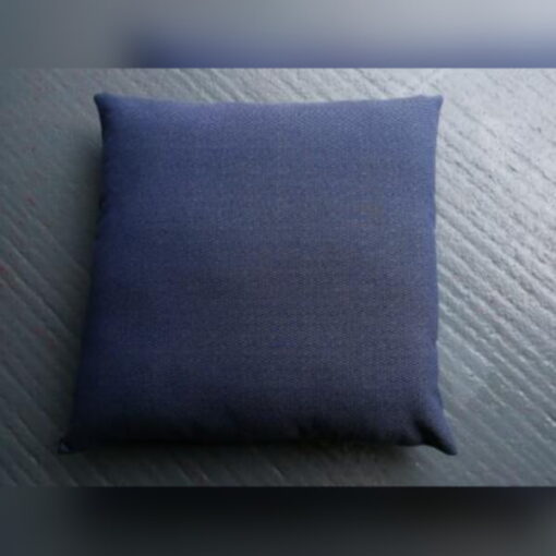 Massive Floor Cushion 36 x 36 inches Navy Checkerboard