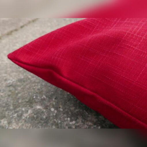 Massive Floor Cushion 36 x 36 inches Apple Red - Image 3