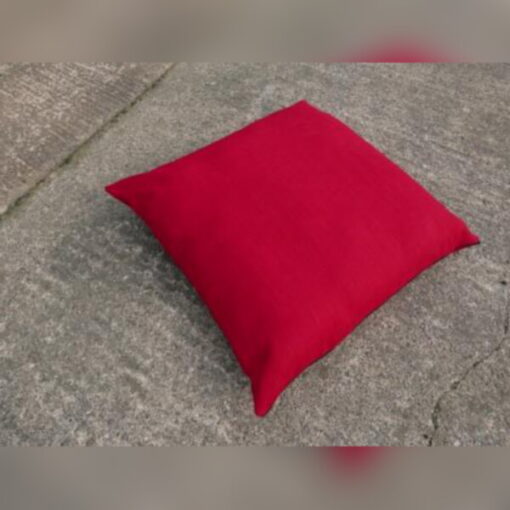 Massive Floor Cushion 36 x 36 inches Apple Red - Image 5