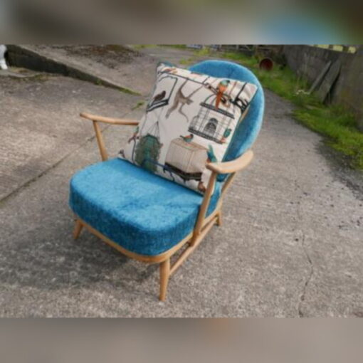 Ercol 203 Seat and Back Cushion in Waterside - Image 9