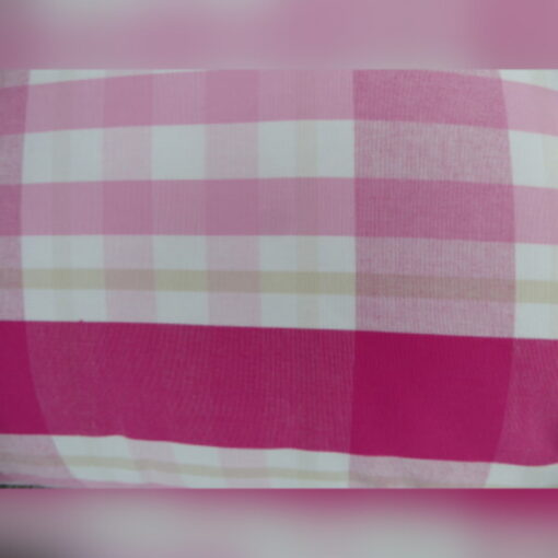 Massive Floor Cushion 36 x 36 inches Pink Breeze Check - Image 2