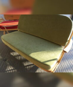 Ercol 203 3 Seater Mattress with single back cushion in Pimlico Crush Zest