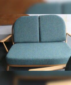 Ercol 203 2 Seater Settee Seat & 2 Back Cushions  in Cristina Marrone Hedgerow