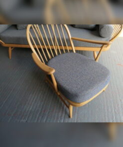 Ercol 203 Seat Cushion in Cristina Marrone Thunderstorm