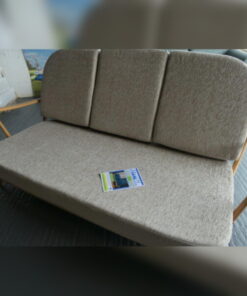 Ercol 203 3 Seater Mattress and 3 Back Cushions in Mid French Beige