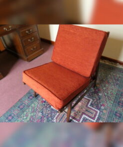Ercol 427 Seat and Back Cushions in Ross Fabrics Canterbury Terracotta