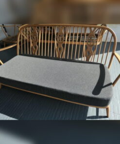 Ercol 203 3 Seater Mattress in our own Herringbone Charcoal