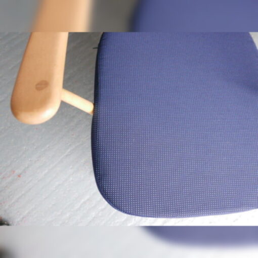 Ercol 203 Seat and Back Cushion in Queen's Blue Navy 92% wool - Image 3