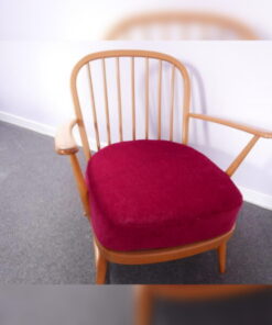 Ercol 334 Seat Cushion Ross Fabrics Pimlico Rouge SR 16022