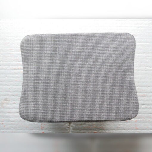 Ercol 341 Footstool Cushion in our Galgate Charcoal - Image 3