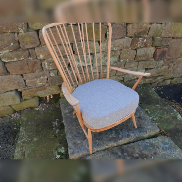 Ercol 477/478 Seat Cushion Light Grey Stitch