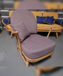 Ercol 203 Seat and Back Cushion in Dark Heather Tweed