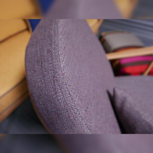 Ercol 203 Seat and Back Cushion in Dark Heather Tweed - Image 3