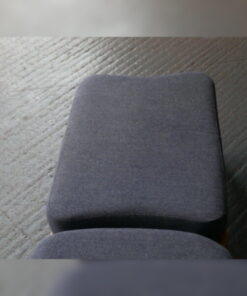 Ercol 341 Footstool Cushion in our Trader Grey Pure Soft Wool