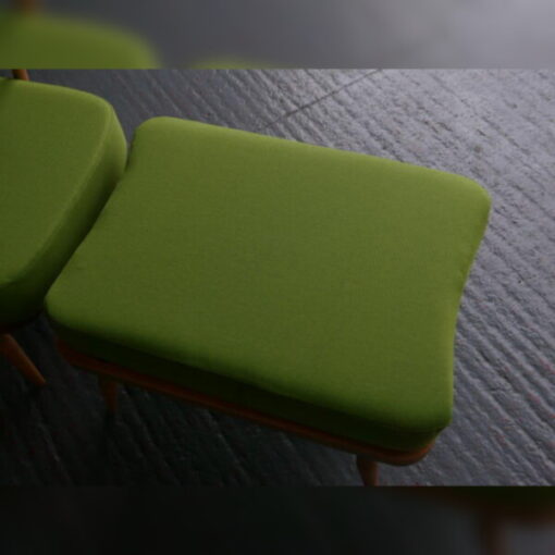 Ercol 341 footstool Cushion in Trader Limetime