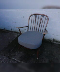 Ercol 335 Seat Cushion only Camira Light Grey Stitch