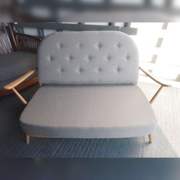 Ercol 203 2 Seater Settee Seat and Back Cushions in our Tunstall Tweed 100% wool.