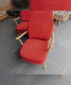 Ercol 203 Seat and Back Cushion in Galgate Red