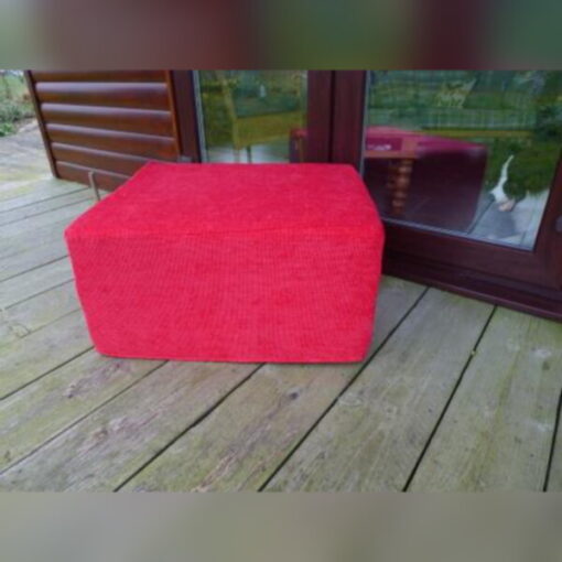 3Fold Foldaway Maxi Mattress 30 inches wide Red - Image 4