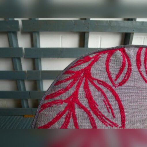 Ercol 203 Seat and Back Cushion in Flora and Fauna with grey piping - Image 9