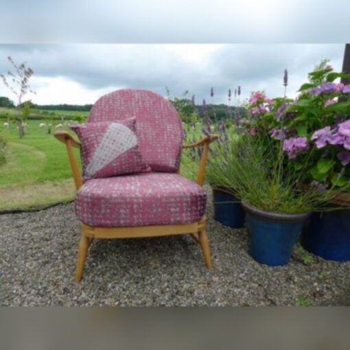 Ercol 203 Seat and Back Cushion in Dusky Vintage Tooth - Image 2