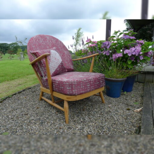Ercol 203 Seat and Back Cushion in Dusky Vintage Tooth - Image 5