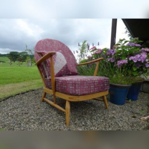 Ercol 203 Seat and Back Cushion in Dusky Vintage Tooth