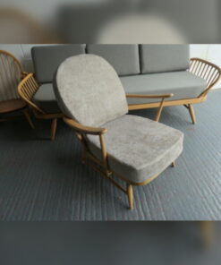 Ercol 203 Seat and Back Cushion in Bright Weave Oat