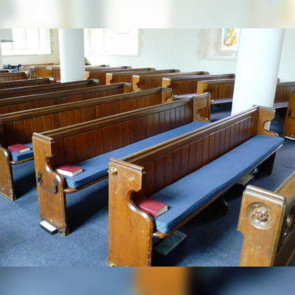 Church Pew Cushions Made to Measure - Image 2