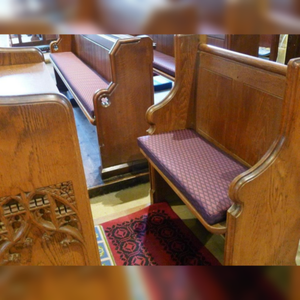 Church Pew Cushions Made to Measure - Image 3