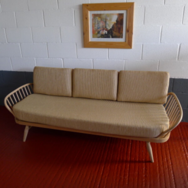 Ercol 355 Studio Couch Complete with foam and Customer's own fabric