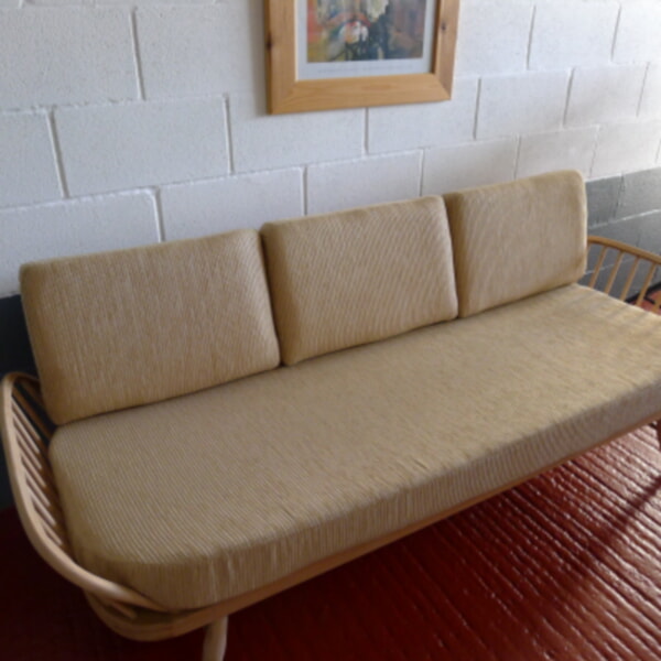 Ercol 355 Studio Couch Complete with foam and Customer's own fabric - Image 2