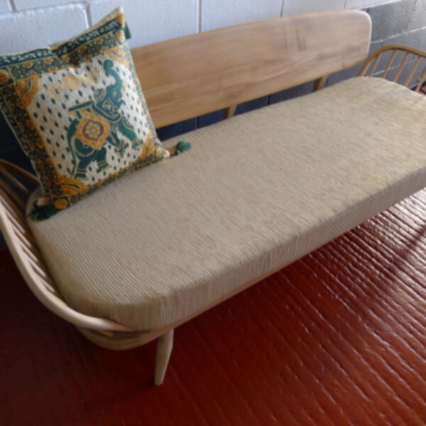 Ercol 355 Studio Couch Complete with foam and Customer's own fabric - Image 7