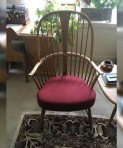 Ercol 472 Chairmakers Seat Cushion Wine