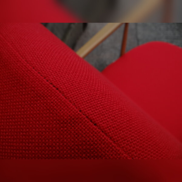Ercol 203 Seat and Back Cushion in Red Stitch Stitch - Image 6