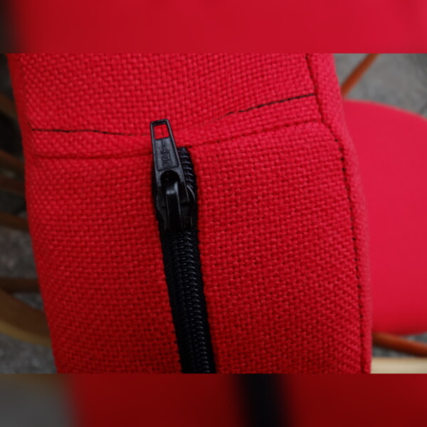 Ercol 203 Seat and Back Cushion in Red Stitch Stitch - Image 7