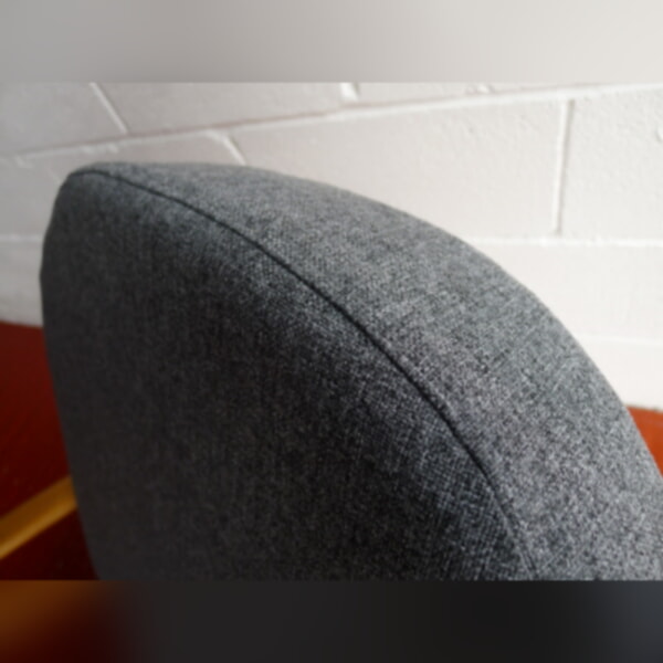 Ercol 203 Seat Cushion in Mid Grey Stitch - Image 4