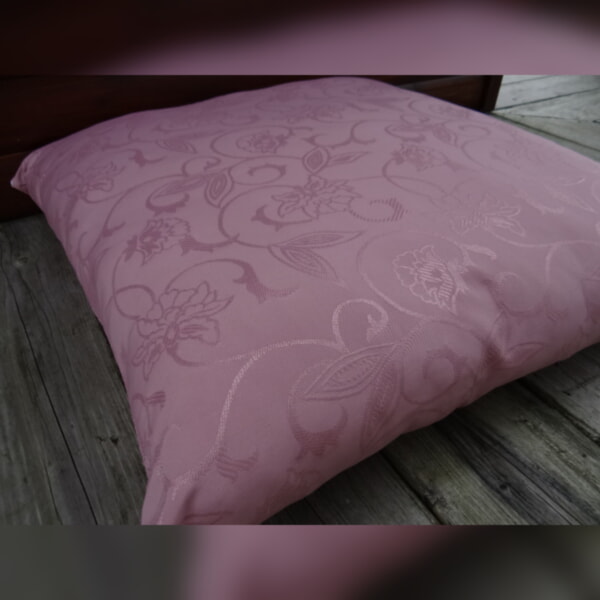 Massive Floor Cushion 36 x 36 inches Pastel Floral Pink - Image 3