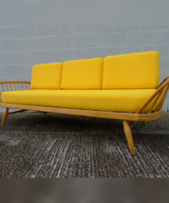 Ercol 355 Studio Couch Daffodil Complete set of Cushions and Covers