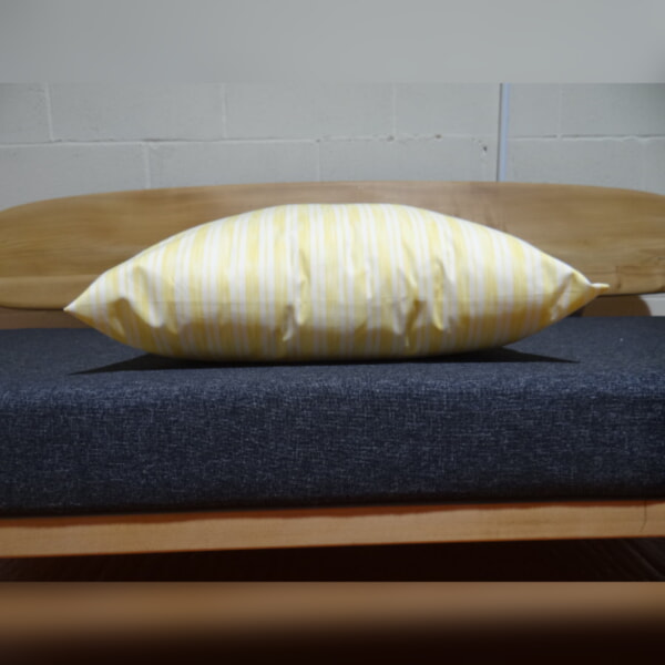 Massive Floor Cushion 36 x 36 inches Yellow Multi Stripe - Image 7