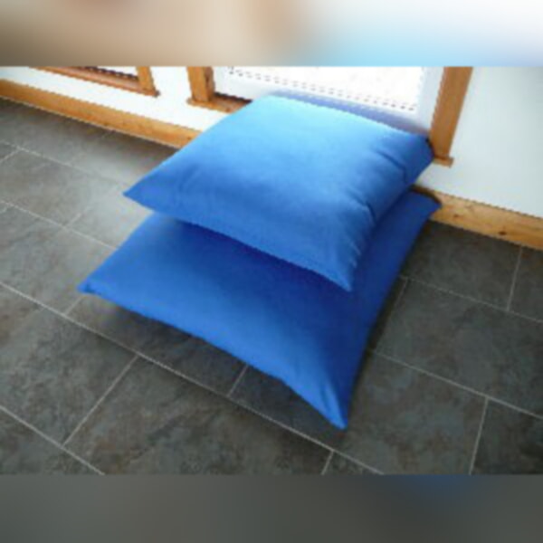Massive Floor Cushion 36 x 36 inches Royal Blue Stitch - Image 3