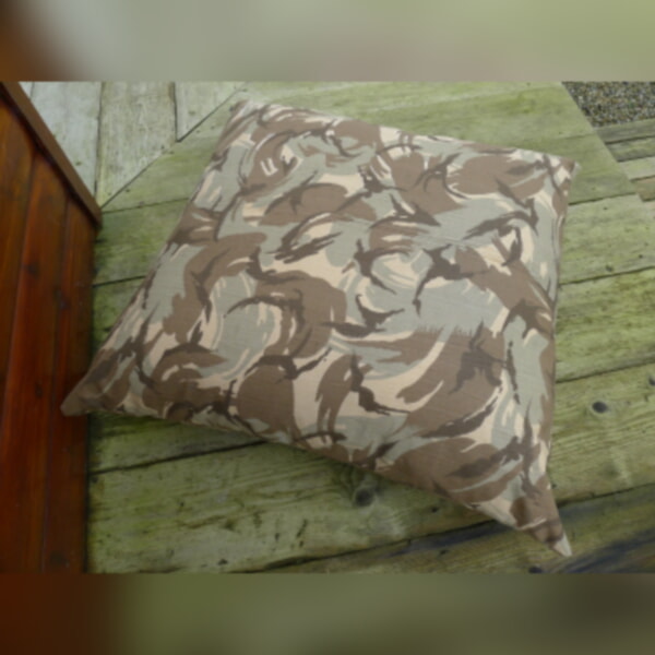 Massive Floor Cushion 90 x 90 cms Canyon Camouflage - Image 4